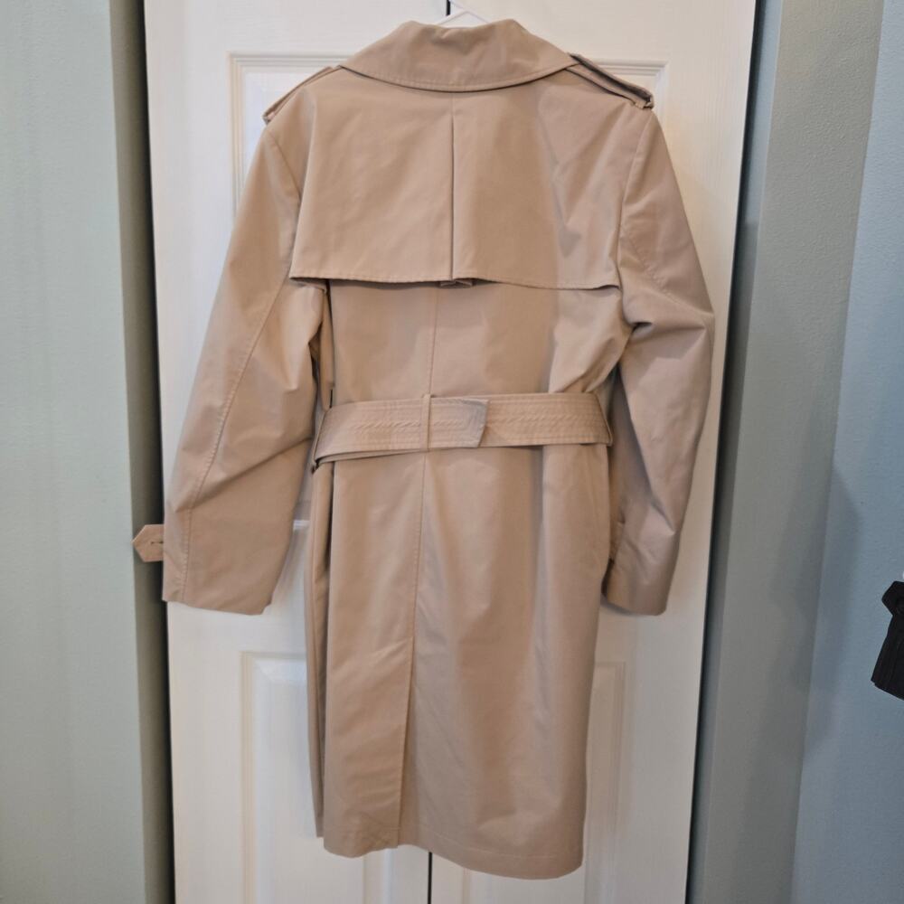 BCBGeneration Double Breasted Trench Coat Old Money Capsule Size XL Classic - Picture 3 of 16